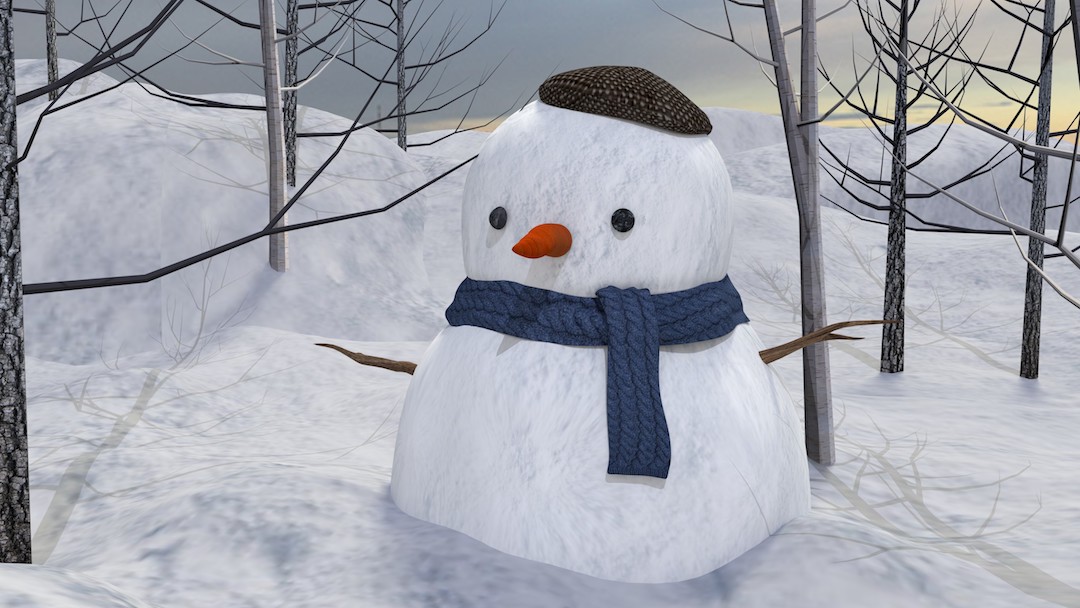 first model of snowman